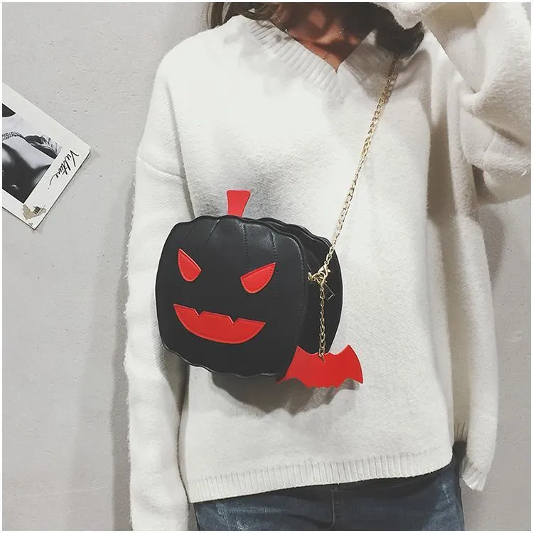 Jack-o-Lantern Shoulder Bag