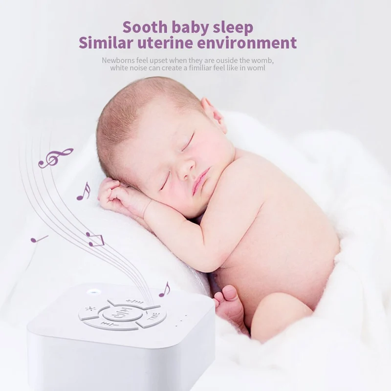 White Noise Sound Machine | Soothing Sleep Aid and Relaxation Device