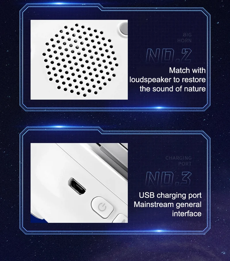 Starry Night: HD Focus Galaxy Projector with Built-in Bluetooth and white noise