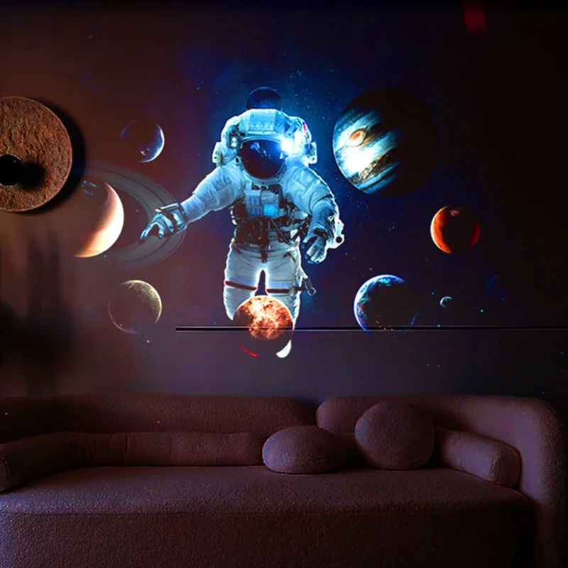 Astronaut-Inspired Galaxy Star Projector