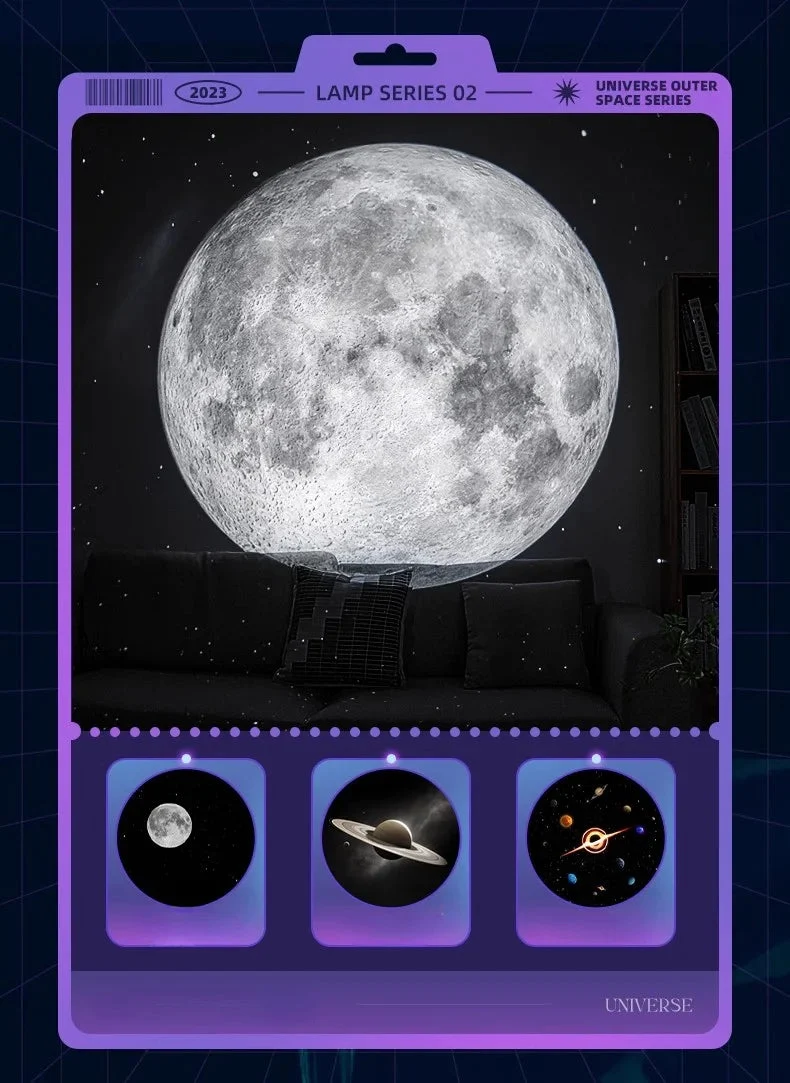 HD Galaxy Star Projector & White Noise Machine