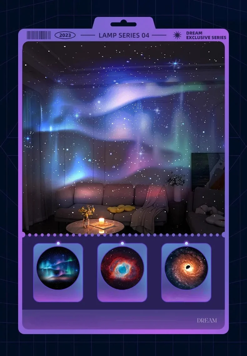 HD Galaxy Star Projector & White Noise Machine