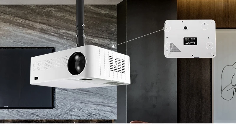 4K Home Projector | 10,000 Lumens | 60 - 450 Inch Clear Projection