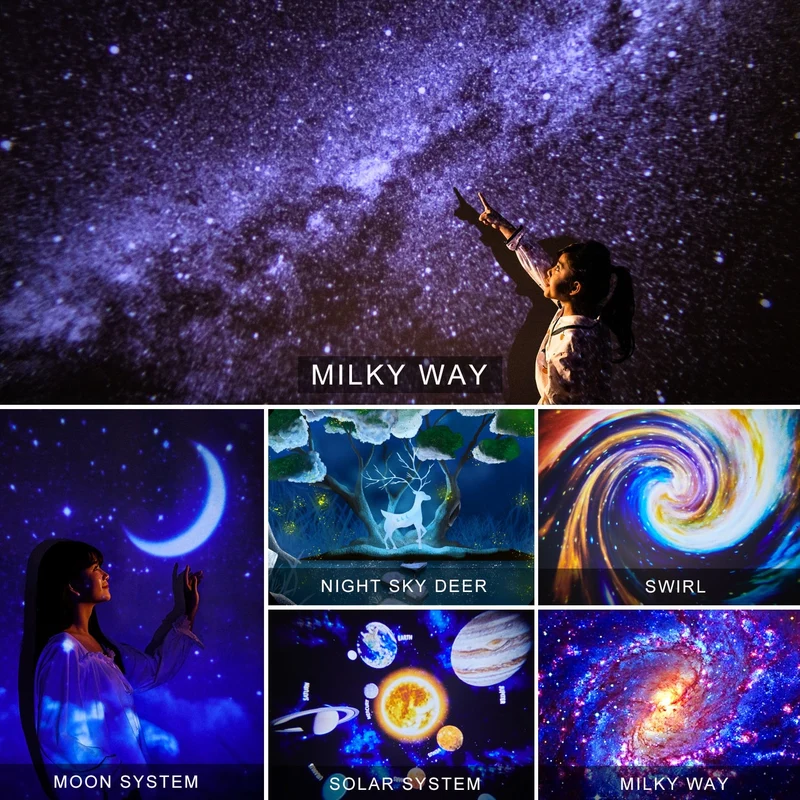Planetarium Galaxy Projector | 6 In 1 LED Lamp
