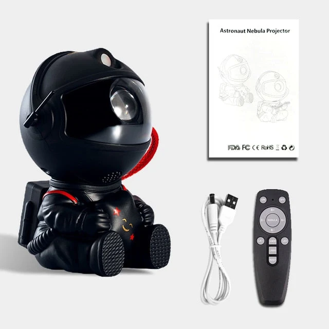 Astronaut Galaxy Star Projector | LED Light Nebula Lamp