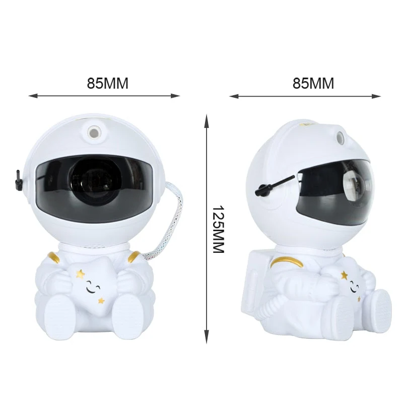 Astronaut Galaxy Star Projector | LED Light Nebula Lamp