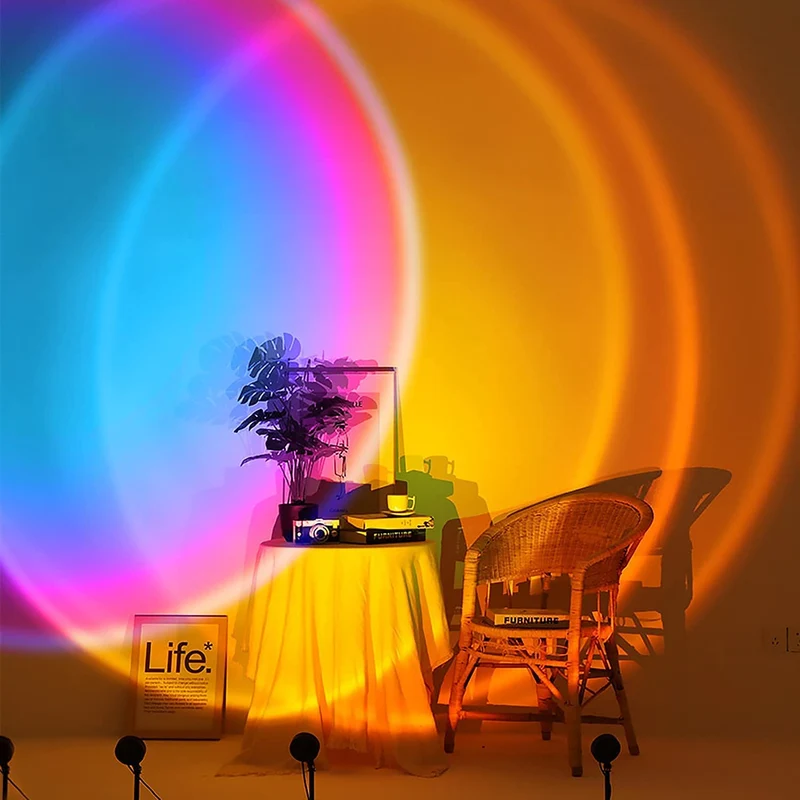 Sunset Lamp (App Controlled with 16.7 Million Colors)