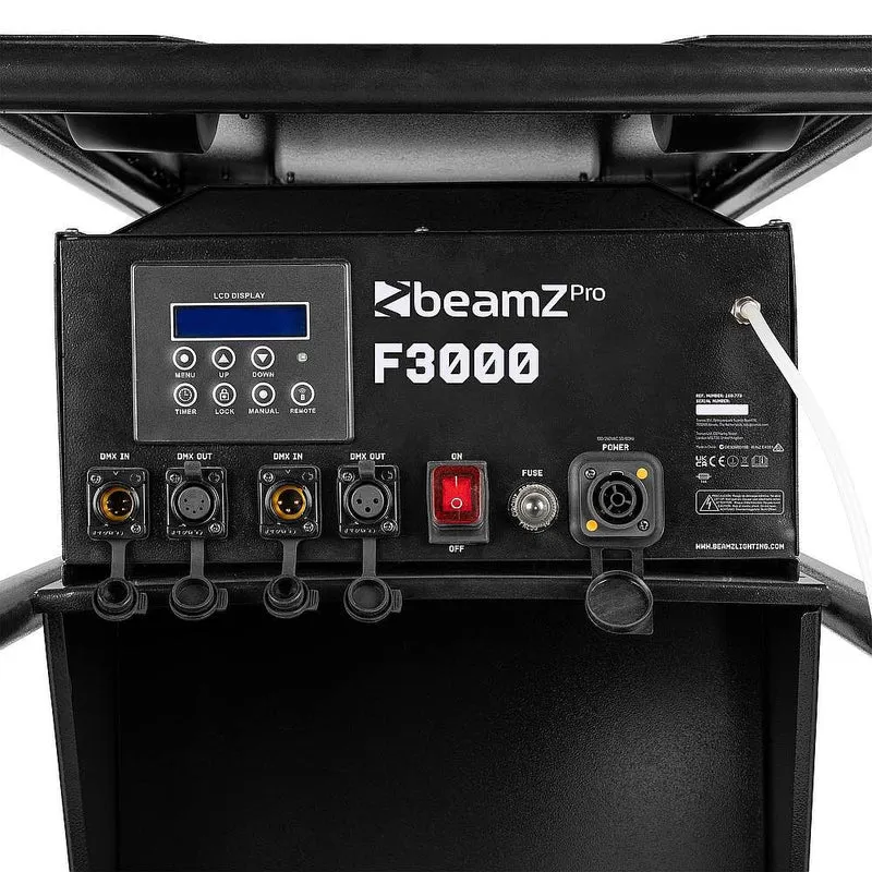 BeamZ F3000 Fazer con Trolley