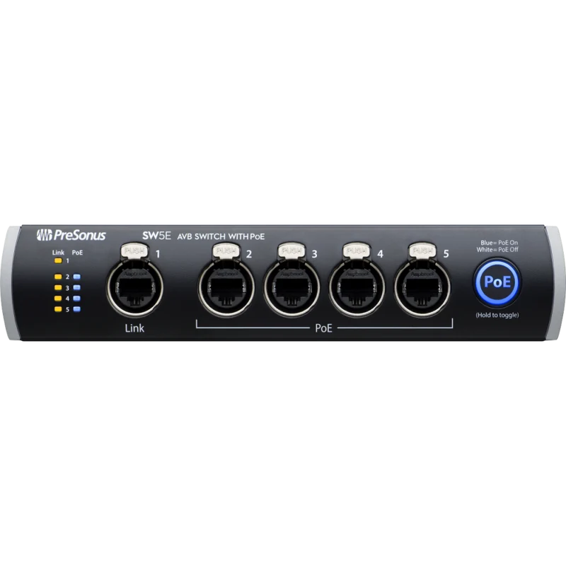 PreSonus SW5E Network Switch and Bridge