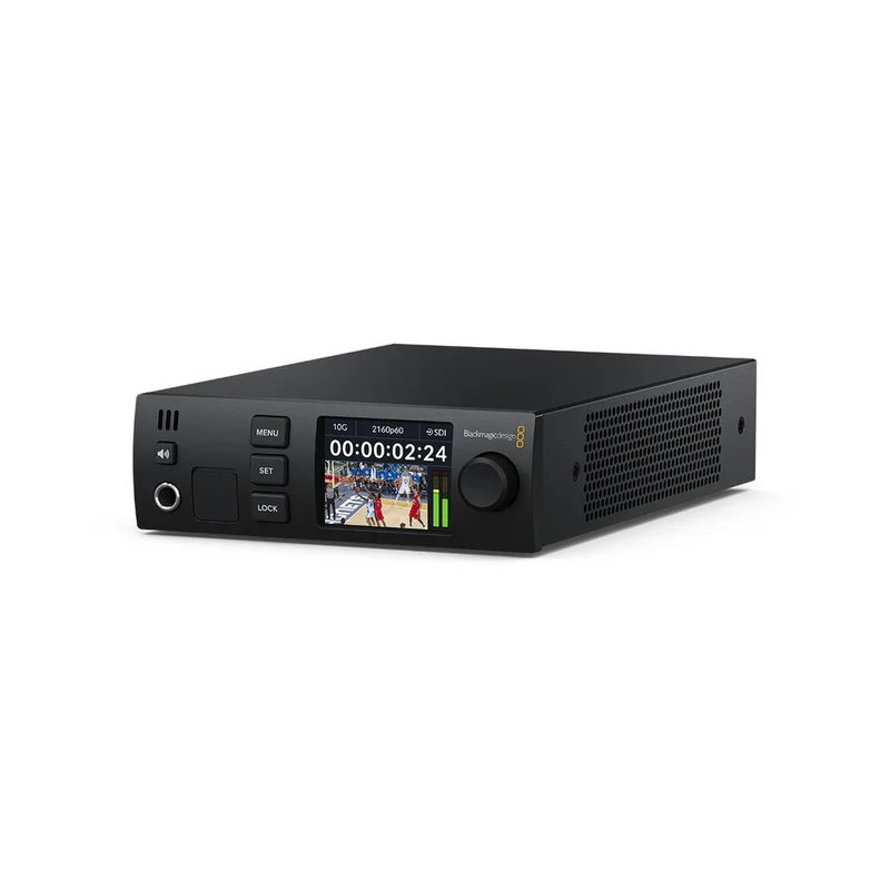 Blackmagic Design Professional standards converter among SMPTE-2110 IP, 12G-SDI and HDMI video formats, Ultra HD up to 2160p 60