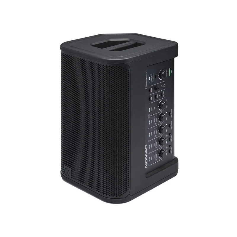 Audiophony 200 W battery-powered PA system, 8" coaxial speaker + 1'', 5-channel mixer with reverb + chorus, BT5.0 TWS and App