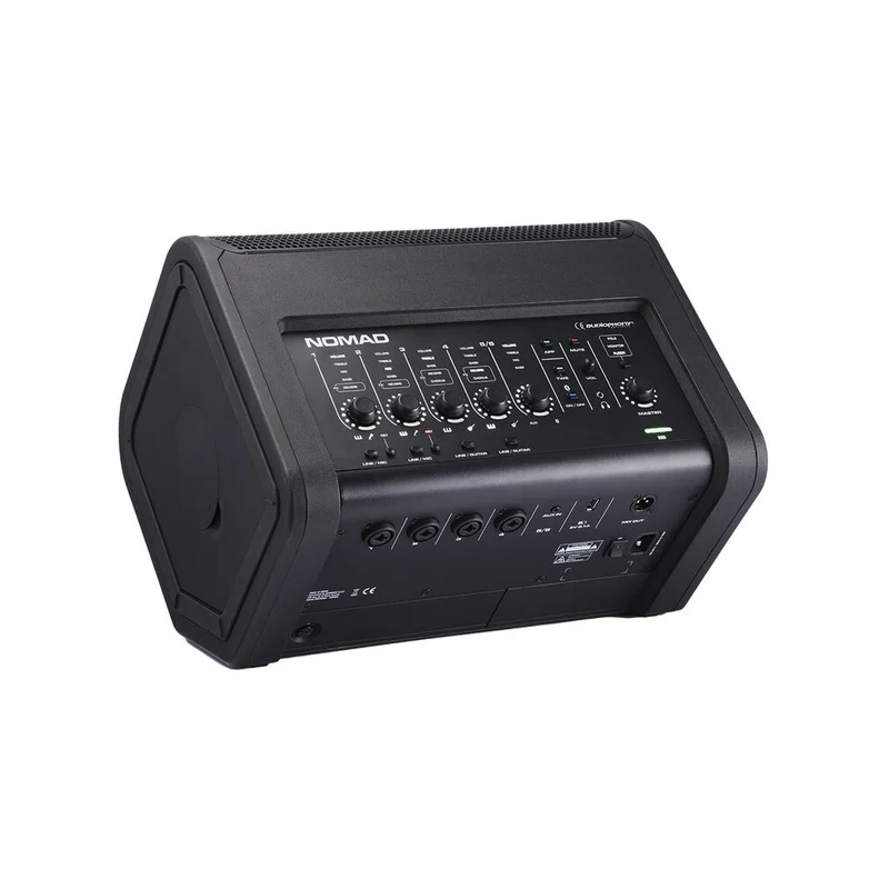 Audiophony 200 W battery-powered PA system, 8" coaxial speaker + 1'', 5-channel mixer with reverb + chorus, BT5.0 TWS and App
