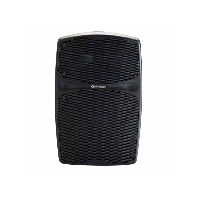 Audiophony 250 W RMS active battery-powered portable loudspeaker, 12" LF + 1.35" HF, USB / SD / BT5.0, talkover, effects