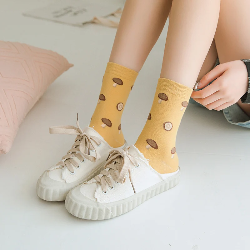Cute Fruit & Veggies Socks