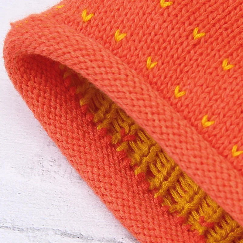 Knit Strawberry Hat (Baby/Toddler)