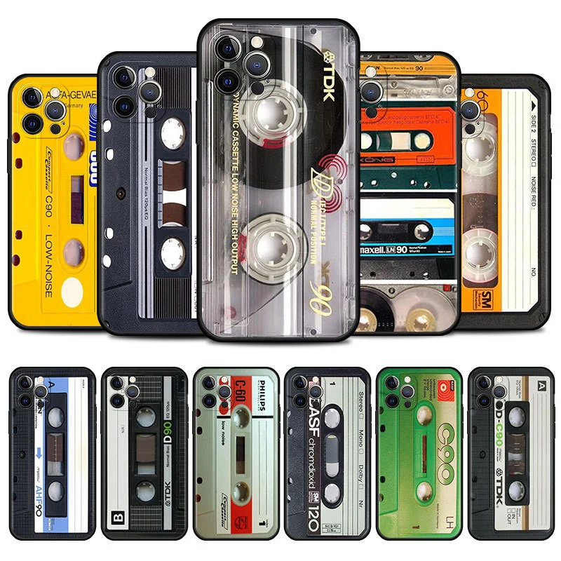 Retro Cassette Tape iPhone Cases