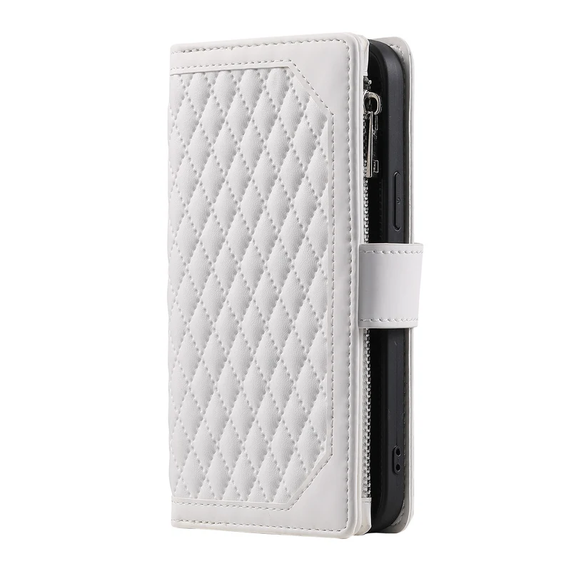 Zipper Wallet Card Flip Multifunction Leather iPhone Case
