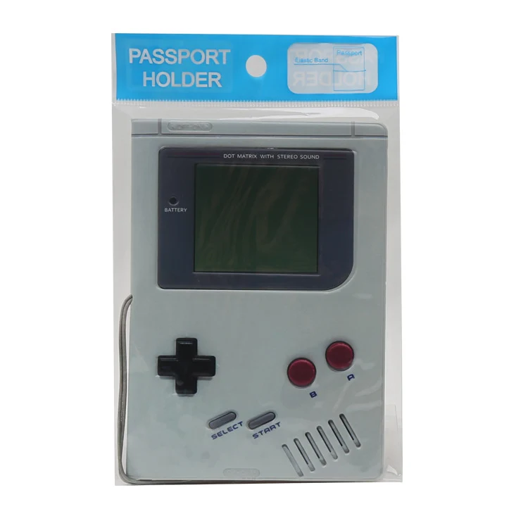 Retro Game Console Creative Multi-functional Passport Credentials Cover