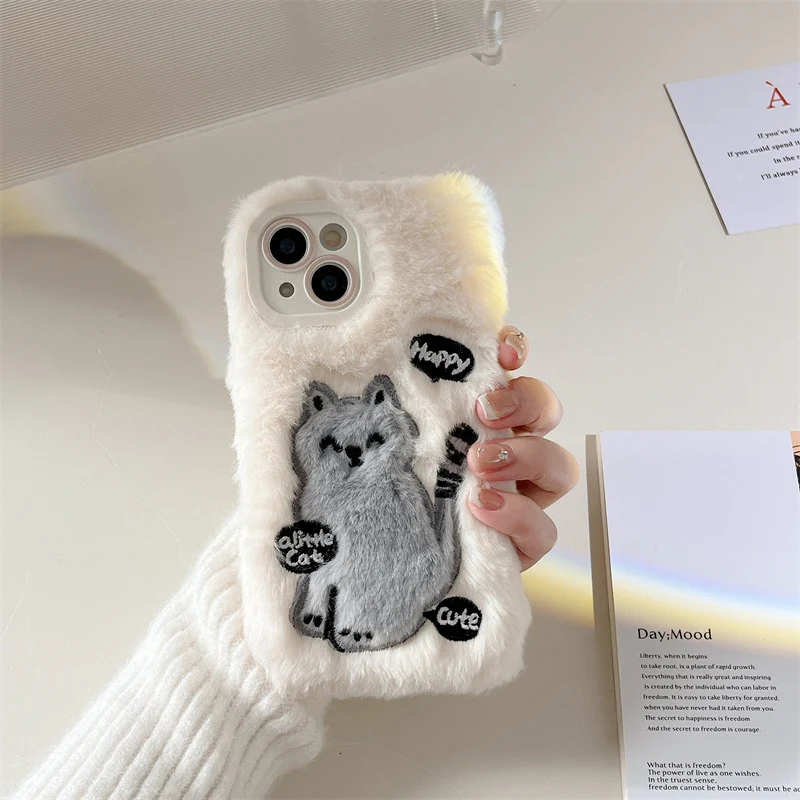 Plush Cat iPhone Case