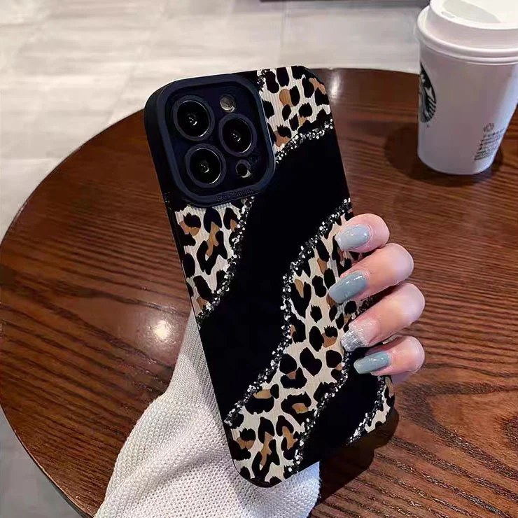 Leopard Pattern Protective iPhone Case