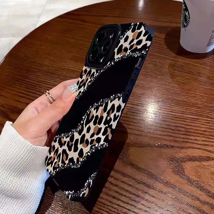Leopard Pattern Protective iPhone Case