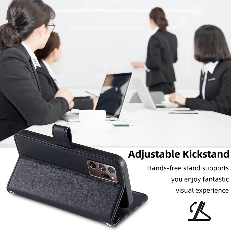 Flip Wallet Protective Samsung Case