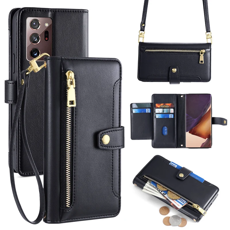 Flip Wallet Protective Samsung Case