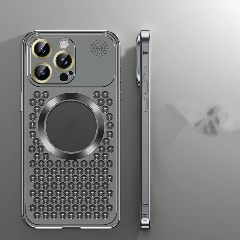 Metal Mesh Aromatherapy Diffuser iPhone Case