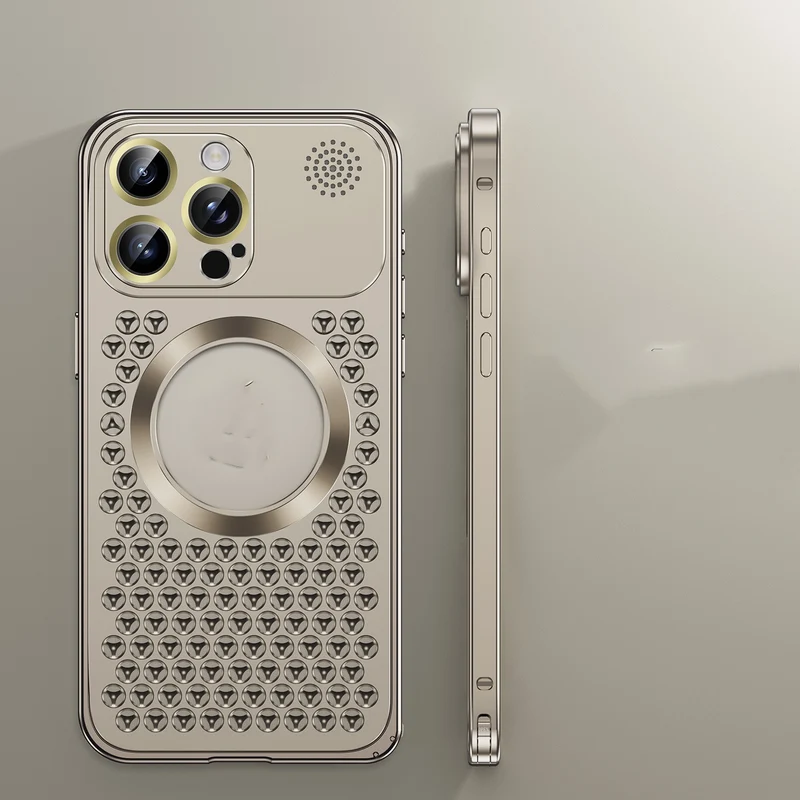 Metal Mesh Aromatherapy Diffuser iPhone Case