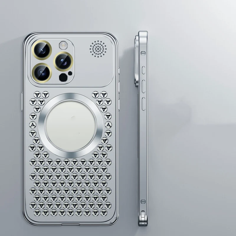 Metal Mesh Aromatherapy Diffuser iPhone Case