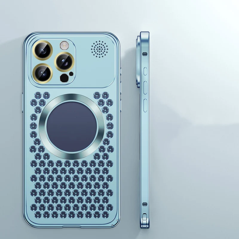 Metal Mesh Aromatherapy Diffuser iPhone Case