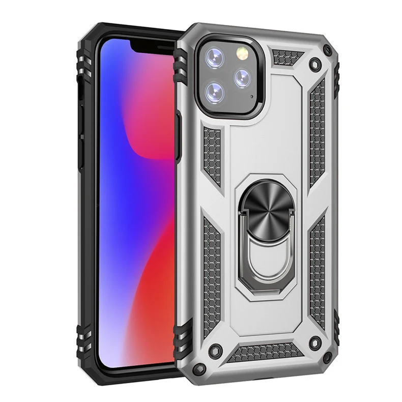 Sergeant Bracket Drop-resistant Ring iPhone Case