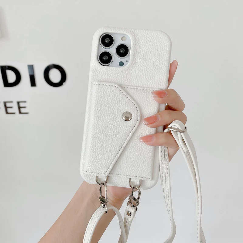 Card Holder Crossbody iPhone Case