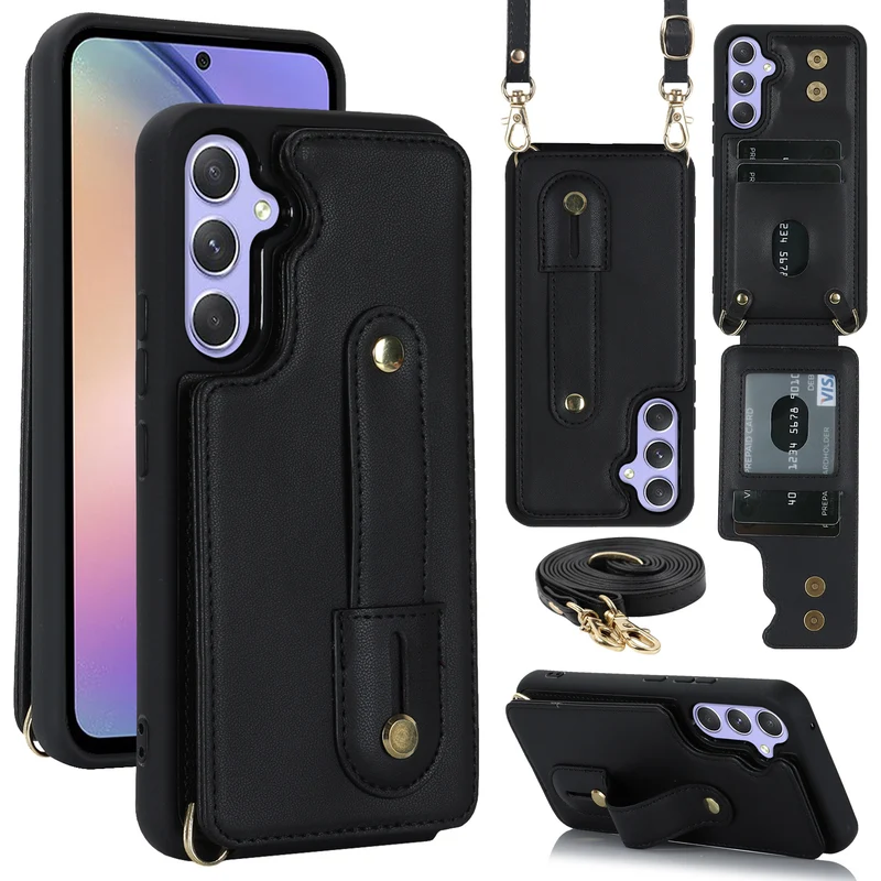 Leather Multi-functional Samsung Phone Case