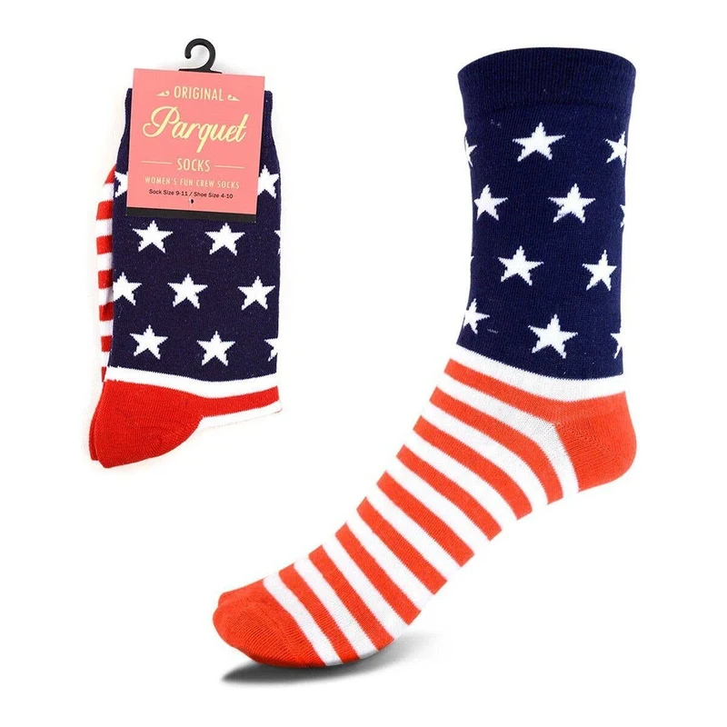 American Flag Novelty Socks