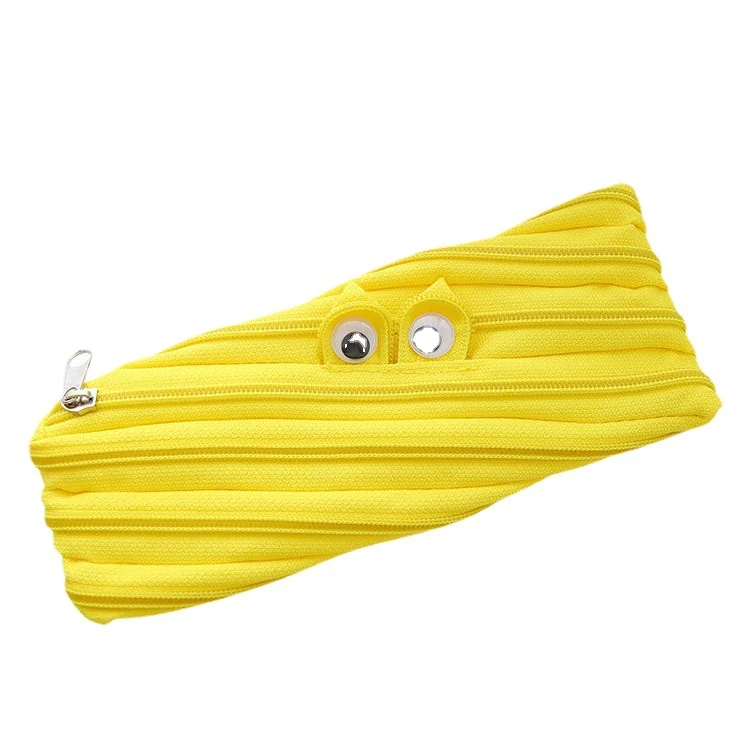 Large Capacity Zipped Pencil Bag Per Piece