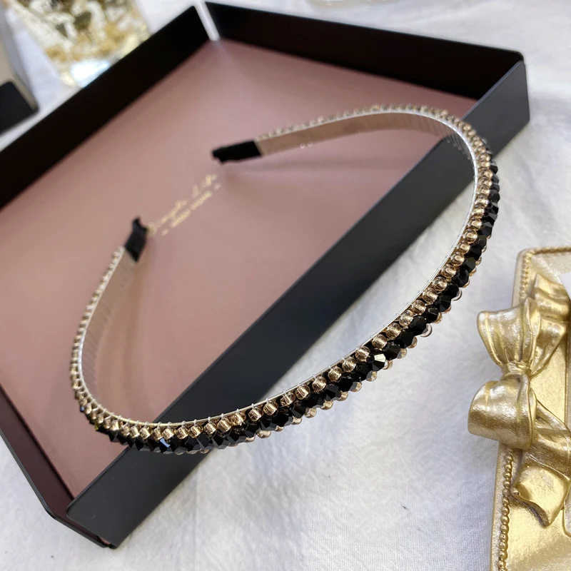 Crystal Diamond Thin Headbands
