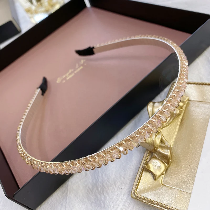 Crystal Diamond Thin Headbands