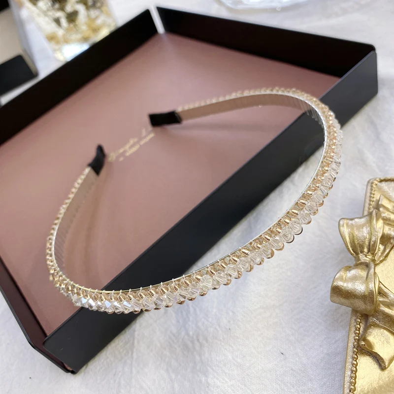 Crystal Diamond Thin Headbands