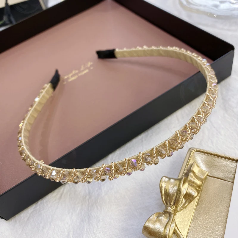 Crystal Diamond Thin Headbands
