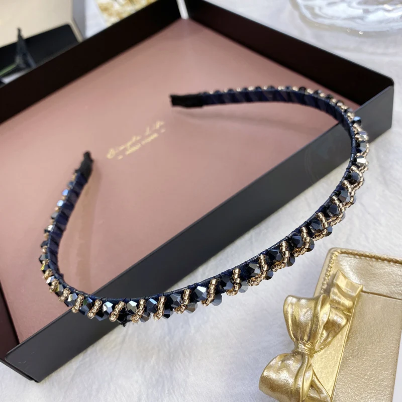 Crystal Diamond Thin Headbands
