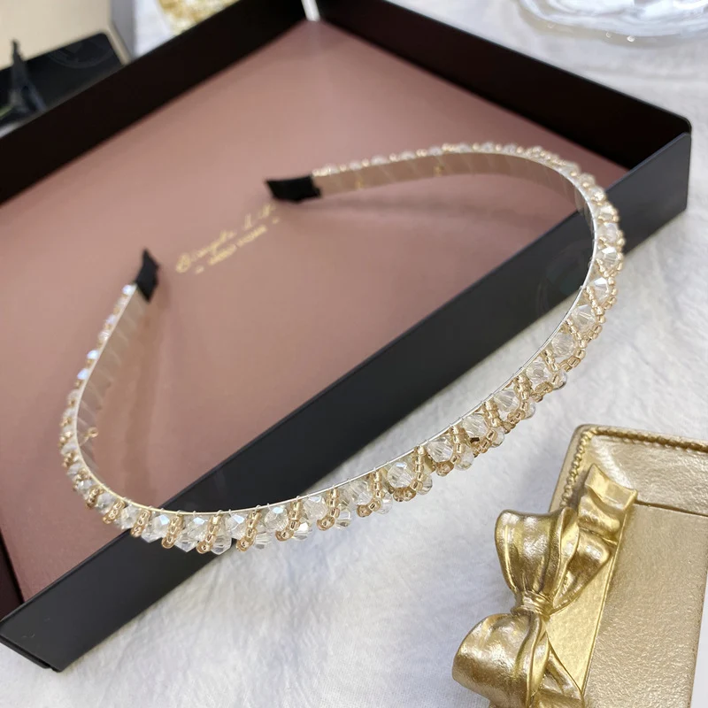 Crystal Diamond Thin Headbands