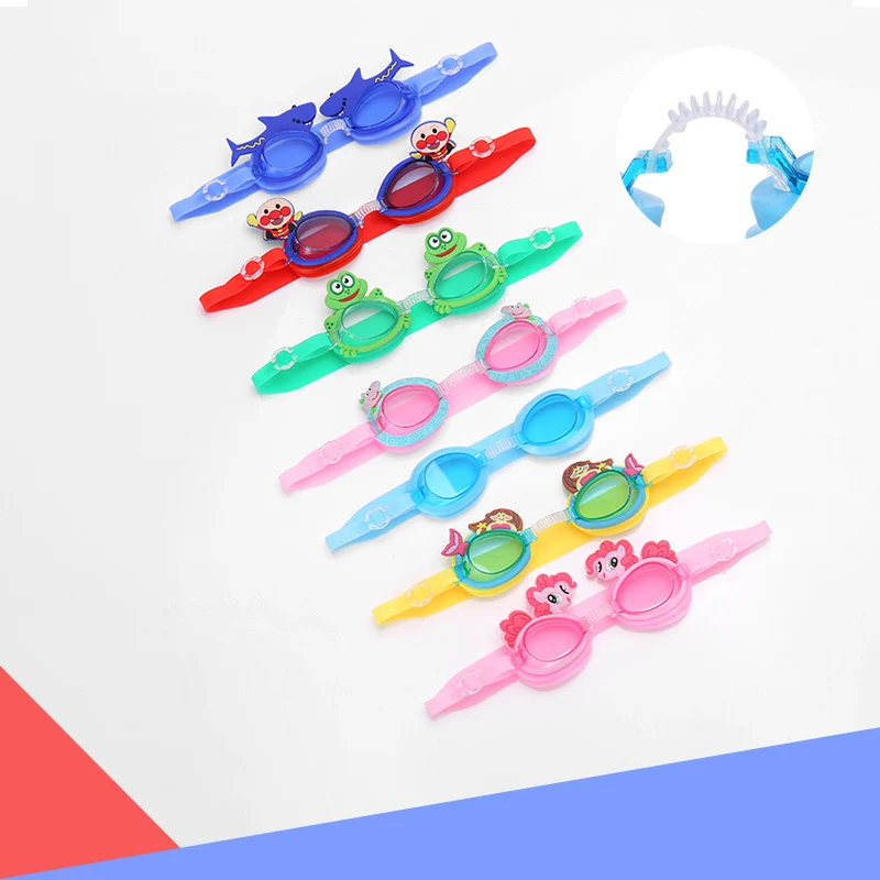 Cute Waterproof Anti-fog Children's Swimming Goggles