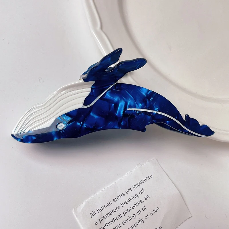 Whale Hair Clips