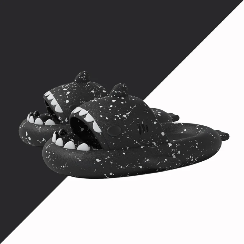Two-color Shark Thick-soled Sandals