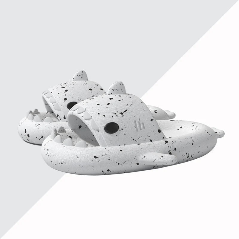 Two-color Shark Thick-soled Sandals