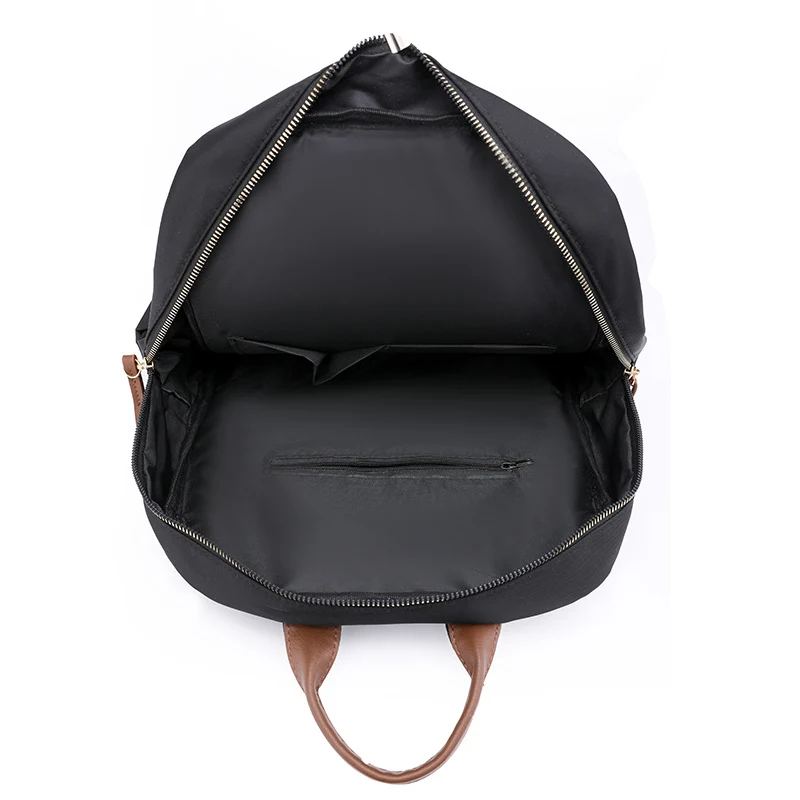 Zip Fastener Casual Large Capacity Backpack
