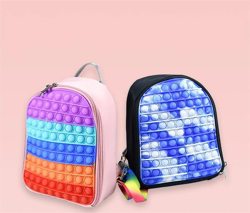 Silicone Bubble Pop Backpack