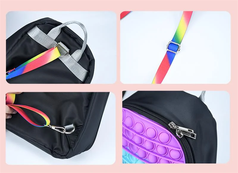 Silicone Bubble Pop Backpack
