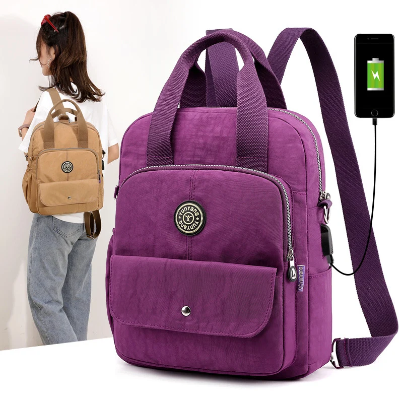 Multifunctional Computer Backpack Casual Handbag